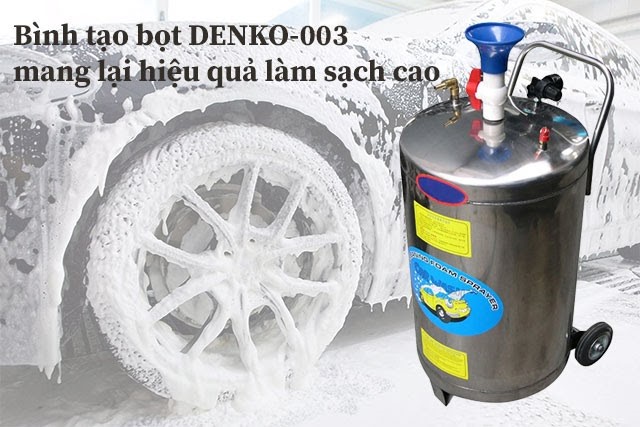 Tác dụng của bình tạo bọt DENKO-003